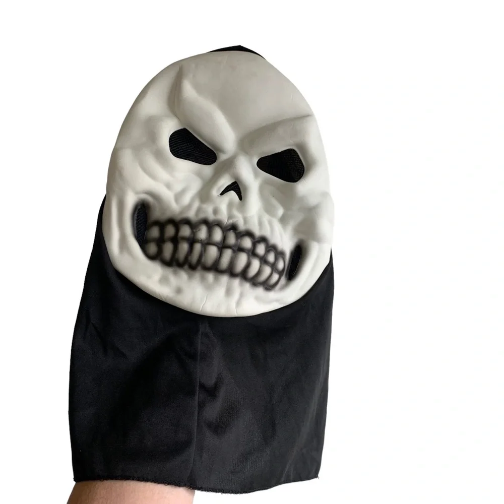 Spooktacular Skeleton Halloween Costume with ghostly mask, child’s‎ medium
